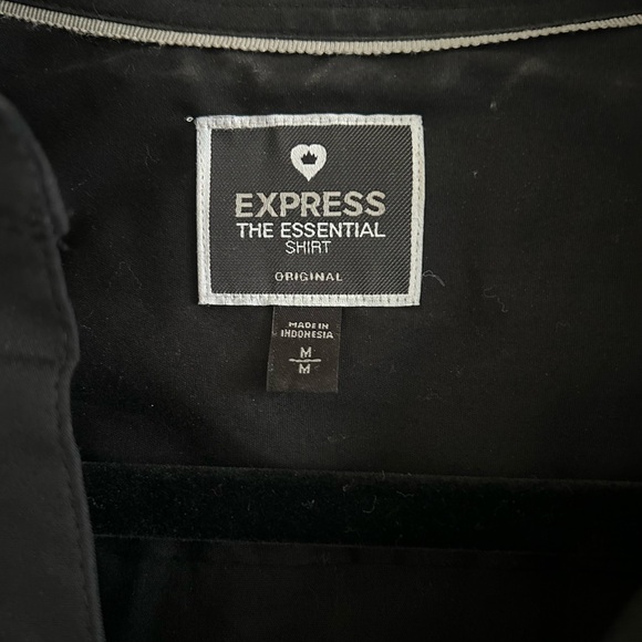 Express Classic Black Essential Shirt - Picture 2 of 6
